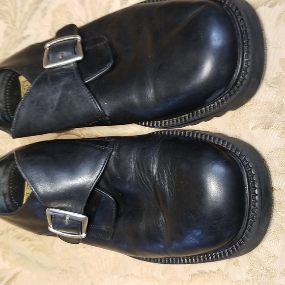 Nunn Bush NXXT black leather chunky lug sole ankle boot shoe, men's size 10. - Picture 11 of 15